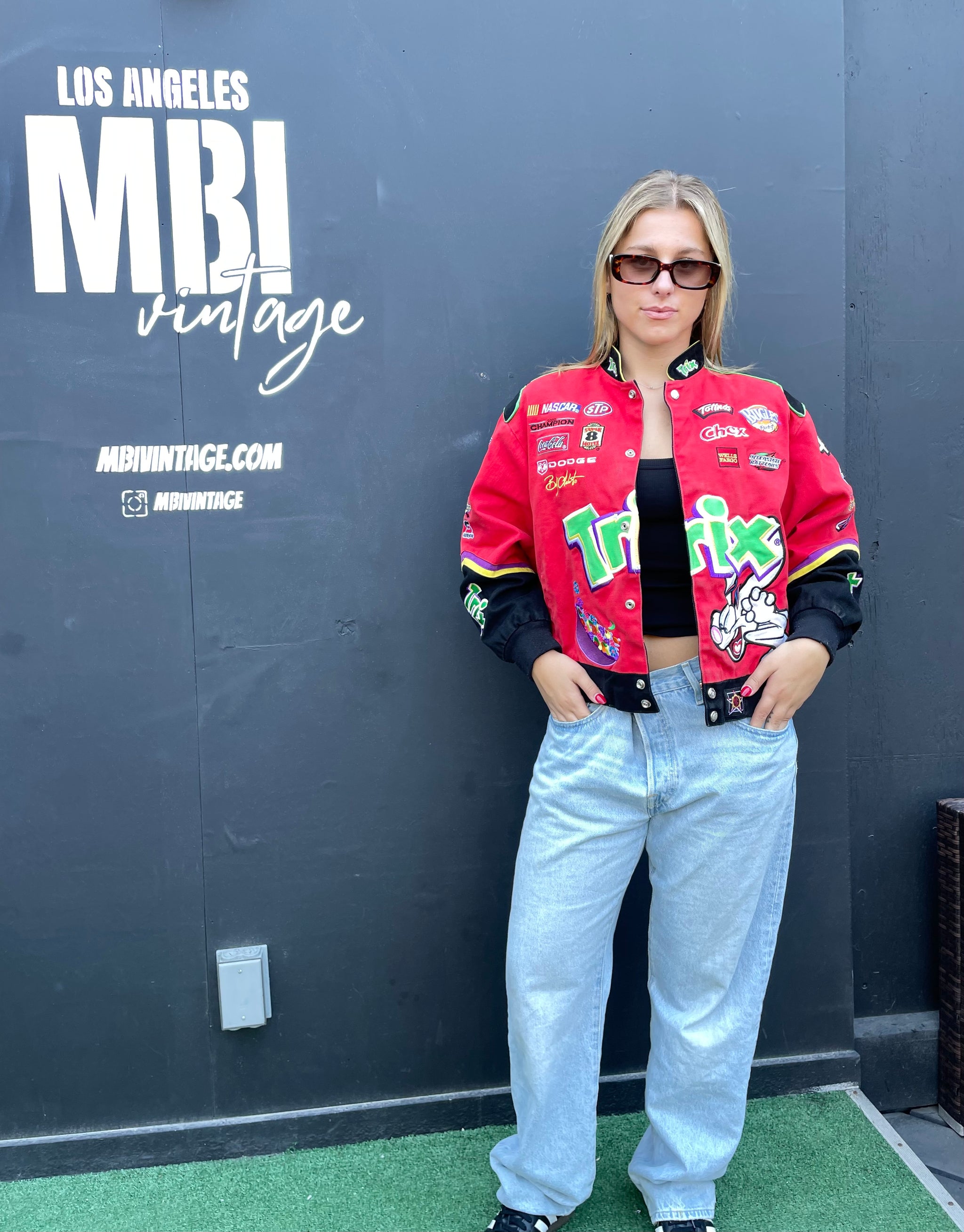 Vintage Nascar Jacket JH Design Trix Cereal – MBI Vintage Shop