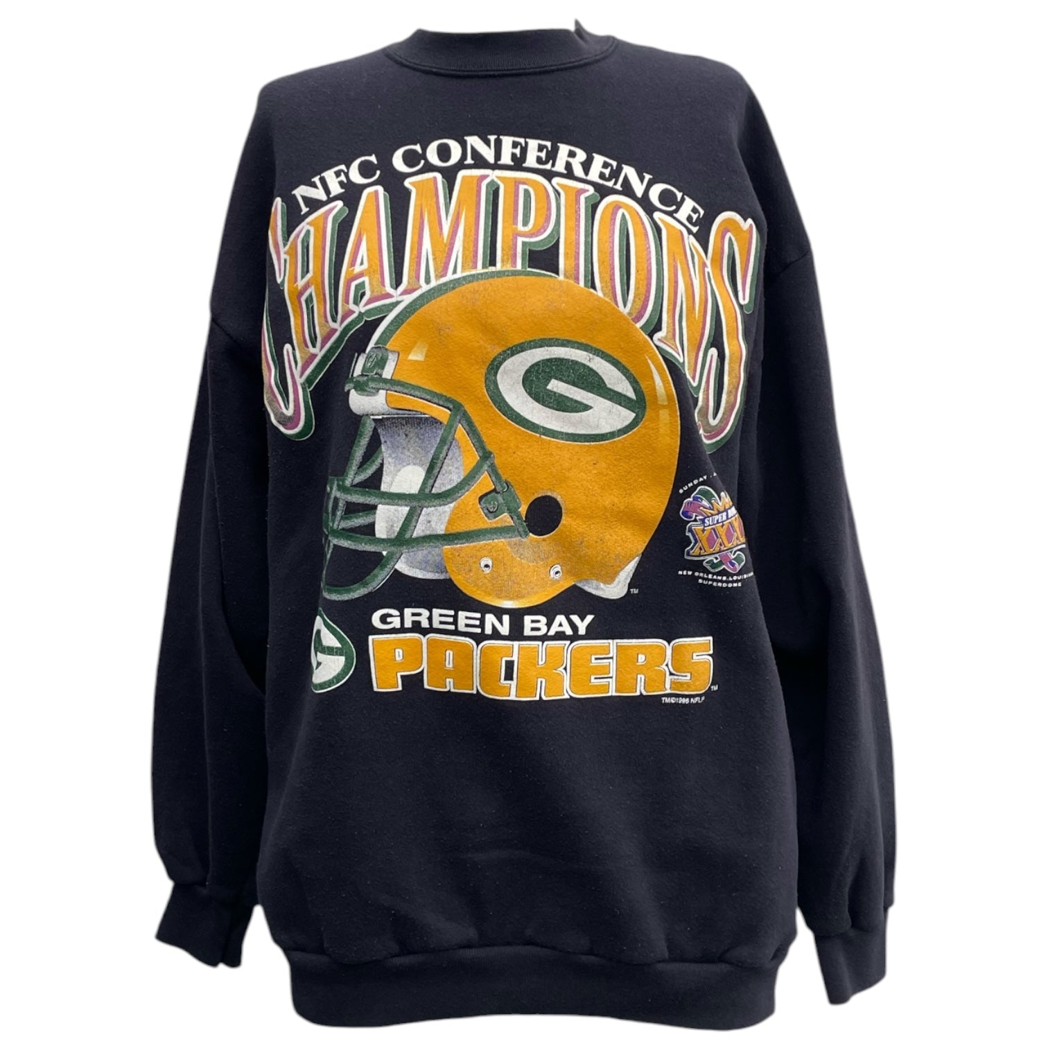 Vintage 90s Green Bay Packers Conference Champions Sweatshirt