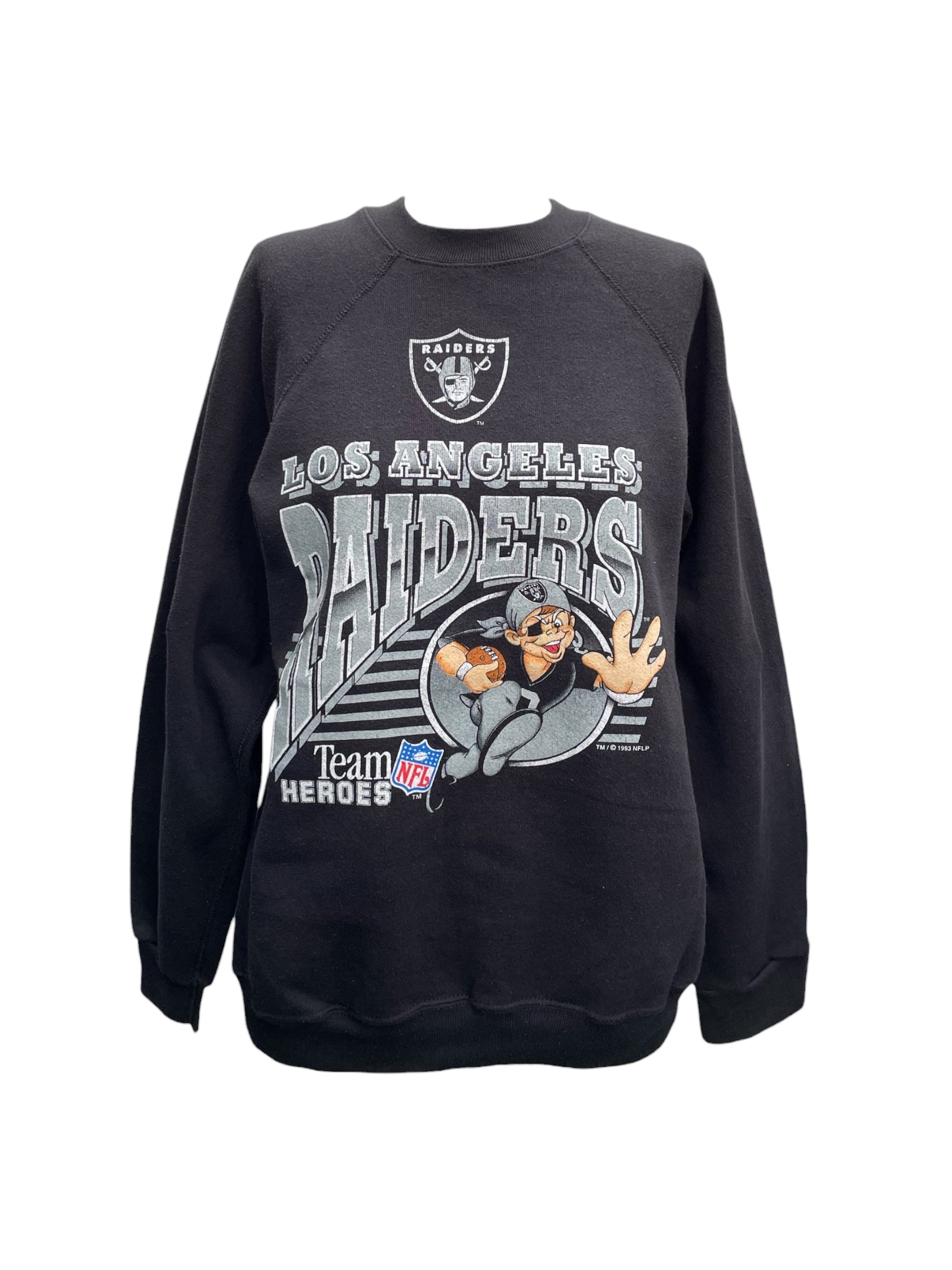 【1991年製 LOGO7 LOS ANGELES RAIDERS スウェット】 RAIDERS 90s アメリカ製 スウェット ロサンゼルス期 RARE Vintage 90s