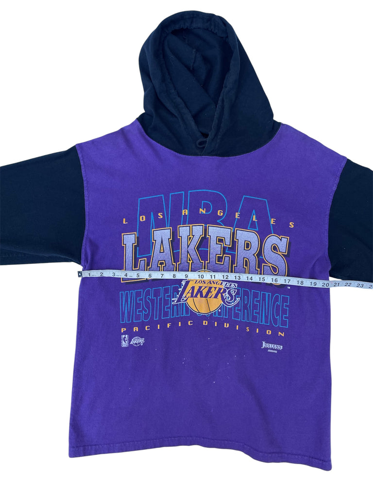 Vintage 90s Los Angeles Lakers Hoodie Long Sleeve T-Shirt – MBI