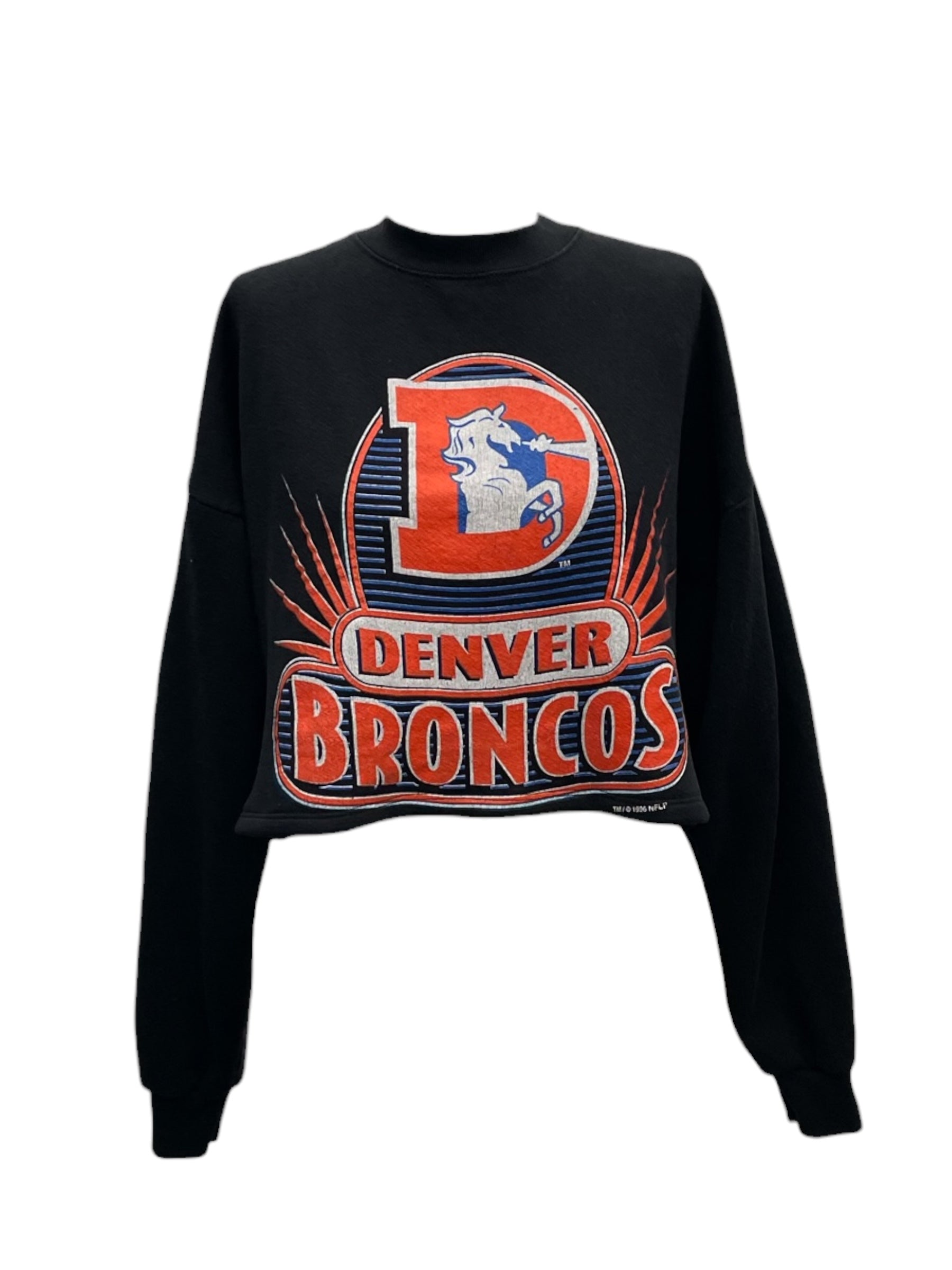 Vintage 90s Dener Broncos Crop Sweatshirt – MBI Vintage Shop