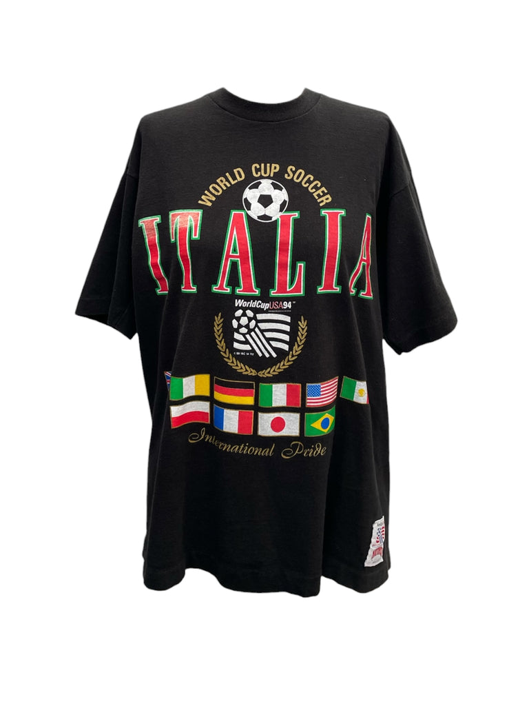 Vintage 90s Italy World Cup Soccer T-Shirt – MBI Vintage Shop