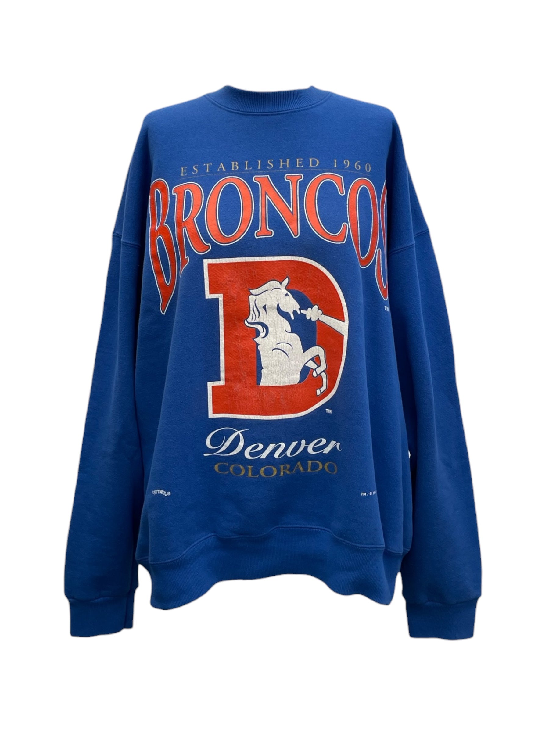 Vintage 90s Denver Broncos Sweatshirt – MBI Vintage Shop